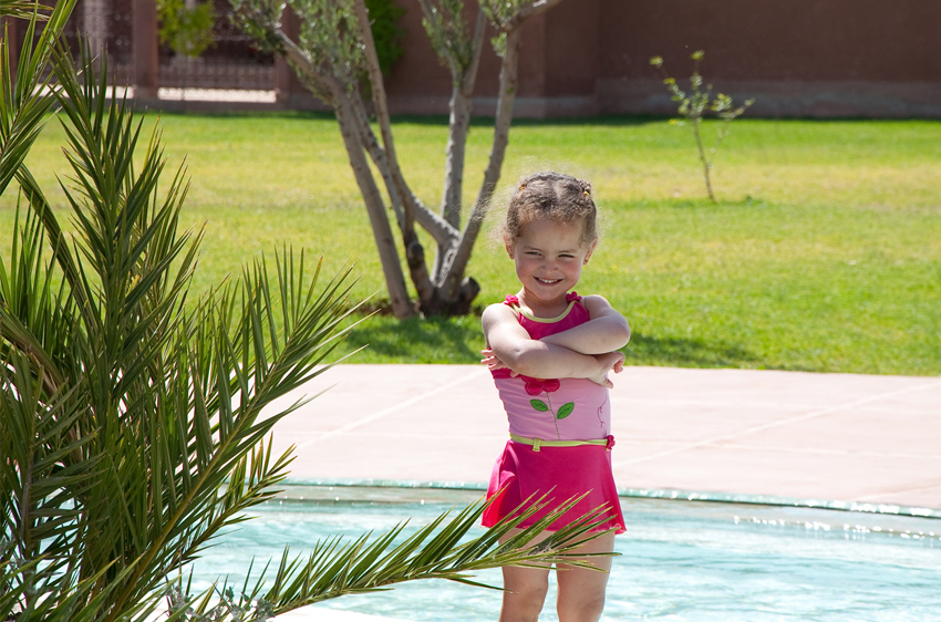 HOTEL PALMERAIE MARRAKECH DAR LAMIA, piscine pour enfant